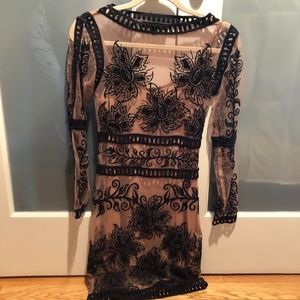 For Love & Lemons Desert Night Mini Dress XS